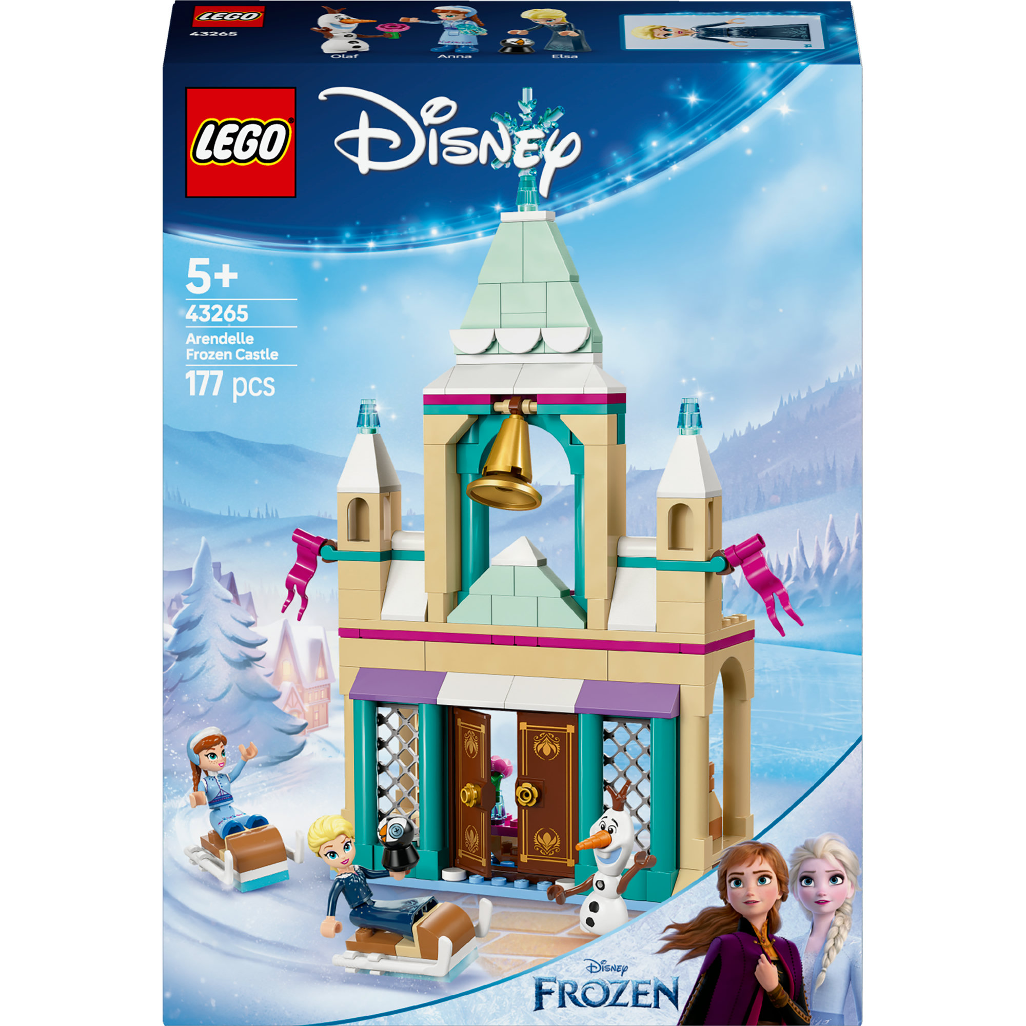 LEGO Disney 43265 Disney princezná 43265 Hrad Arendelle z Ľadového kráľovstva